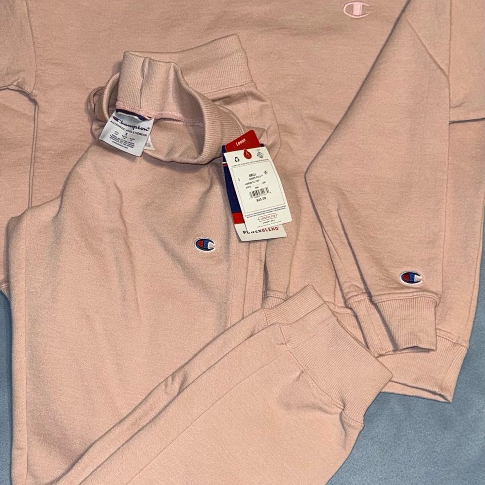 Champion Blush Pink Tracksuit Set